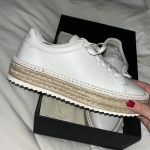 NEW Rag & Bone Off-White Kent Espadrilles